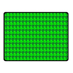 St  Patricks Day Green Fleece Blanket (small)