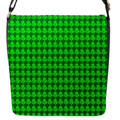 St  Patricks Day Green Flap Messenger Bag (s)