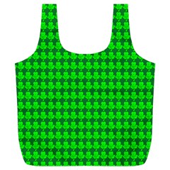 St  Patricks Day Green Full Print Recycle Bags (l)  by PhotoNOLA