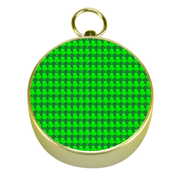 St  Patricks Day Green Gold Compasses