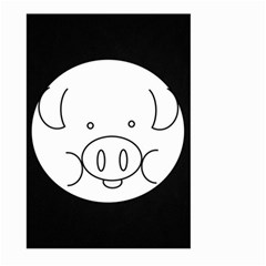 Pig Logo Large Garden Flag (two Sides) by Simbadda