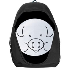 Pig Logo Backpack Bag by Simbadda