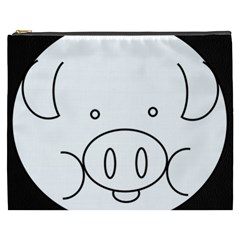 Pig Logo Cosmetic Bag (xxxl)  by Simbadda