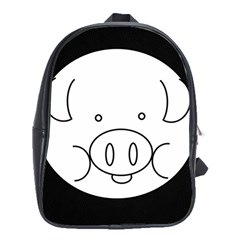 Pig Logo School Bags (xl)  by Simbadda