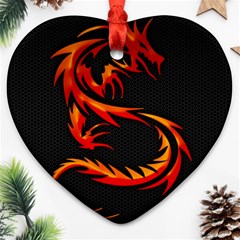 Dragon Ornament (heart) by Simbadda