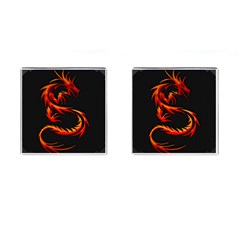 Dragon Cufflinks (square) by Simbadda