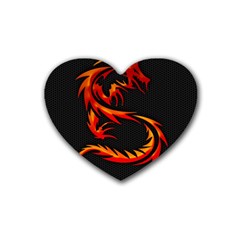 Dragon Heart Coaster (4 Pack)  by Simbadda