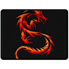 Dragon Fleece Blanket (large)  by Simbadda