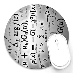 Science Formulas Round Mousepads by Simbadda