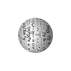 Science Formulas Golf Ball Marker (4 Pack)