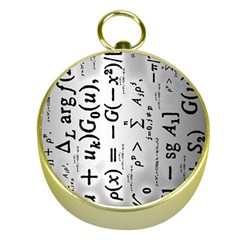 Science Formulas Gold Compasses by Simbadda