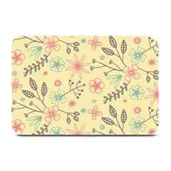 Seamless Spring Flowers Patterns Plate Mats