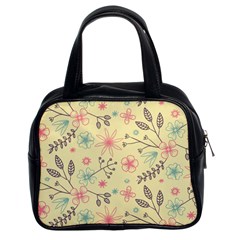 Seamless Spring Flowers Patterns Classic Handbags (2 Sides) by TastefulDesigns