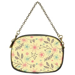 Seamless Spring Flowers Patterns Chain Purses (one Side)  by TastefulDesigns