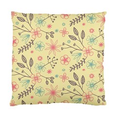 Seamless Spring Flowers Patterns Standard Cushion Case (one Side)