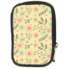 Seamless Spring Flowers Patterns Compact Camera Cases by TastefulDesigns