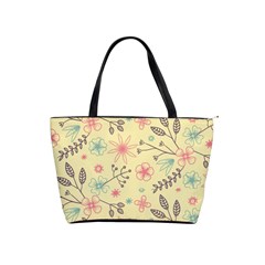 Seamless Spring Flowers Patterns Shoulder Handbags by TastefulDesigns