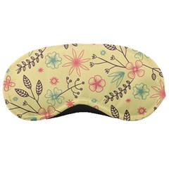 Seamless Spring Flowers Patterns Sleeping Masks by TastefulDesigns