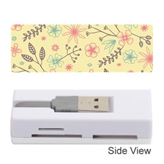 Seamless Spring Flowers Patterns Memory Card Reader (stick) 