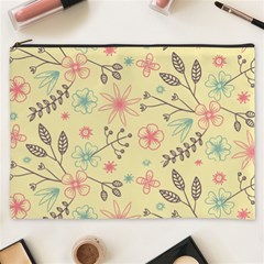 Seamless Spring Flowers Patterns Cosmetic Bag (xxxl)  by TastefulDesigns