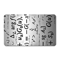 Science Formulas Magnet (rectangular) by Simbadda