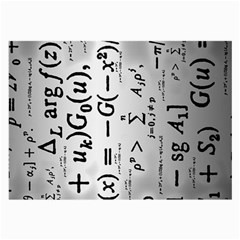 Science Formulas Large Glasses Cloth by Simbadda