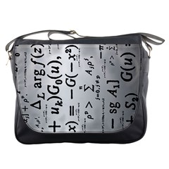 Science Formulas Messenger Bags by Simbadda