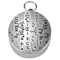 Science Formulas Silver Compasses by Simbadda