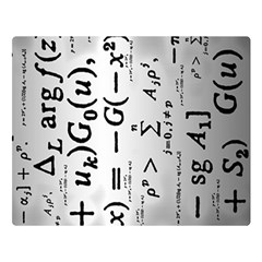 Science Formulas Double Sided Flano Blanket (large)  by Simbadda