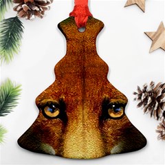 Fox Christmas Tree Ornament (two Sides)