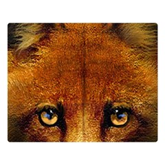 Fox Double Sided Flano Blanket (large)  by Simbadda