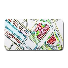 Paris Map Medium Bar Mats