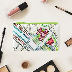 Paris Map Cosmetic Bag (xs)