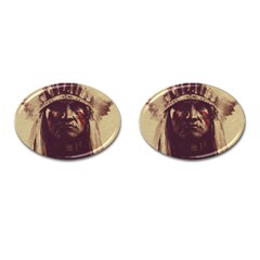 Indian Cufflinks (oval) by Simbadda