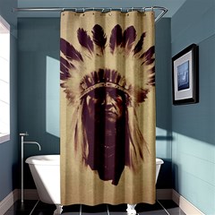 Indian Shower Curtain 36  X 72  (stall) 