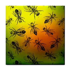 Insect Pattern Tile Coasters by Simbadda