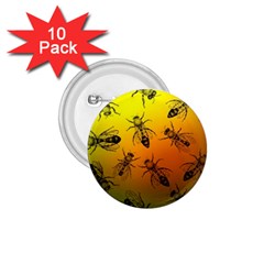 Insect Pattern 1 75  Buttons (10 Pack) by Simbadda