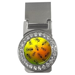 Insect Pattern Money Clips (cz)  by Simbadda