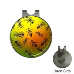 Insect Pattern Hat Clips With Golf Markers by Simbadda