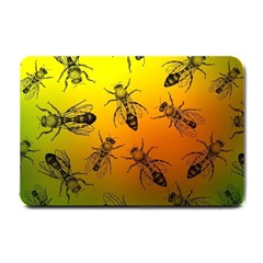 Insect Pattern Small Doormat  by Simbadda