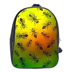 Insect Pattern School Bags(large) 