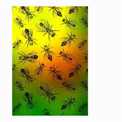 Insect Pattern Small Garden Flag (two Sides) by Simbadda