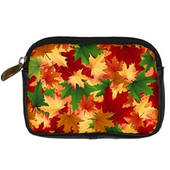 Autumn Leaves Digital Camera Cases by Simbadda