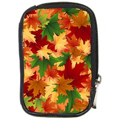 Autumn Leaves Compact Camera Cases by Simbadda