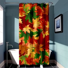 Autumn Leaves Shower Curtain 36  X 72  (stall) 