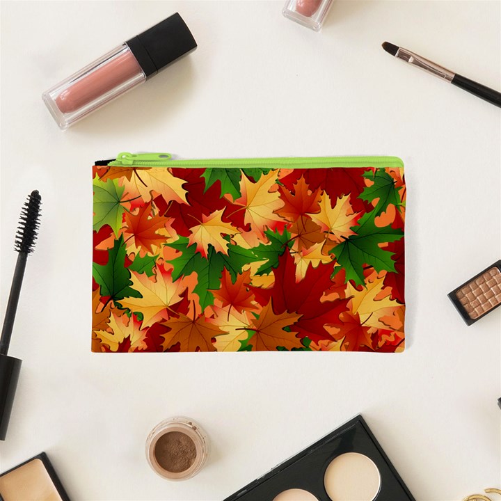 Autumn Leaves Cosmetic Bag (XS)