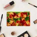 Autumn Leaves Cosmetic Bag (XS) Back