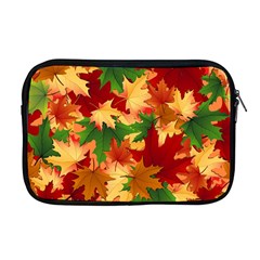 Autumn Leaves Apple Macbook Pro 17  Zipper Case by Simbadda