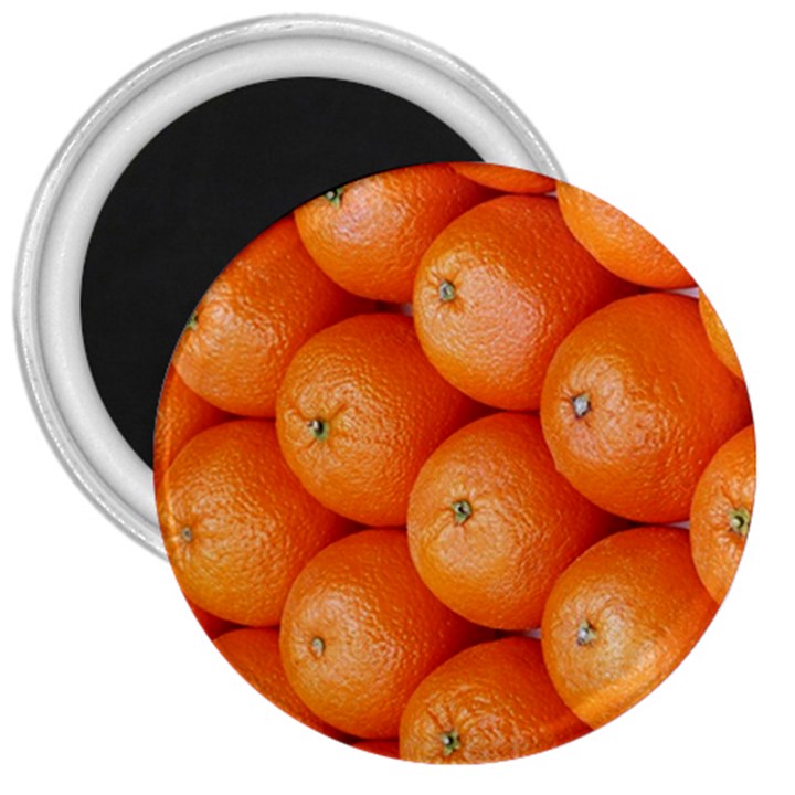 Orange Fruit 3  Magnets