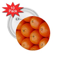 Orange Fruit 2 25  Buttons (10 Pack)  by Simbadda